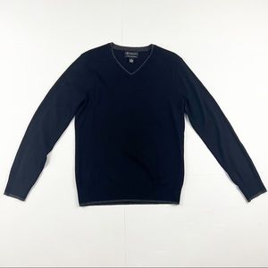 International Concepts Black V Neck Sweater Size Small
